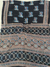 Load image into Gallery viewer, Ajrakh Modal Silk Pichwai