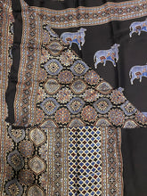 Load image into Gallery viewer, Ajrakh Modal Silk Pichwai