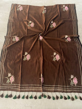 Load image into Gallery viewer, Brownie Gota Patti Mul Cotton