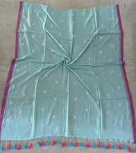 Load image into Gallery viewer, Aqua Blue Parijat