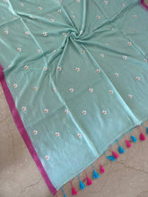 Load image into Gallery viewer, Aqua Blue Parijat