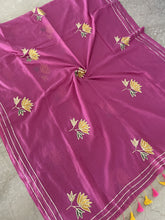 Load image into Gallery viewer, Pink Passion Gota Patti Mul Cotton