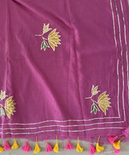 Load image into Gallery viewer, Pink Passion Gota Patti Mul Cotton