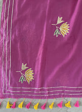 Load image into Gallery viewer, Pink Passion Gota Patti Mul Cotton