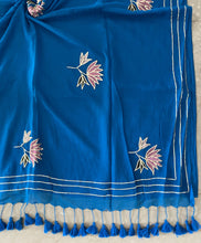 Load image into Gallery viewer, Nila Gota Patti Mul Cotton