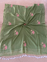 Load image into Gallery viewer, Pista Gota Patti Mul Cotton