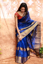Load image into Gallery viewer, Kanchi Chequered- Royal Blue