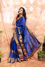 Load image into Gallery viewer, Kanchi Chequered- Royal Blue