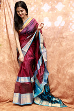 Load image into Gallery viewer, Kanchi Chequered- Rani Pink