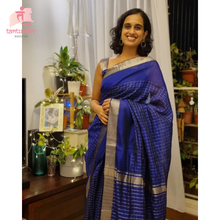 Load image into Gallery viewer, Mangalam - Royal Blue Chequered