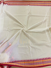 Load image into Gallery viewer, Kapas - Dongaria Cotton White & Pink