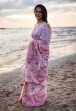 Load image into Gallery viewer, Handwoven Cotton Jamdani - Golapi