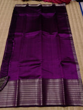 Load image into Gallery viewer, Temple Border Saree Magenta