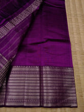 Load image into Gallery viewer, Temple Border Saree Magenta