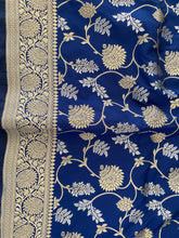 Load image into Gallery viewer, Banarasiya Navy Blue