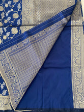 Load image into Gallery viewer, Banarasiya Navy Blue