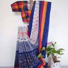 Load image into Gallery viewer, Shwet - Nila Ikkat