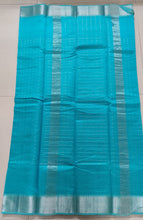 Load image into Gallery viewer, Mangalam - Ocean Blue Chequered