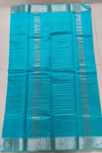 Load image into Gallery viewer, Mangalam - Ocean Blue Chequered