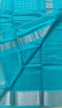 Load image into Gallery viewer, Mangalam - Ocean Blue Chequered