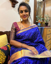 Load image into Gallery viewer, Her Ikkatness - Royal Blue Magenta