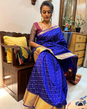 Load image into Gallery viewer, Her Ikkatness - Royal Blue Magenta