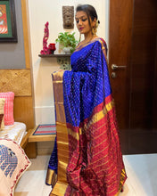 Load image into Gallery viewer, Her Ikkatness - Royal Blue Magenta