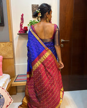 Load image into Gallery viewer, Her Ikkatness - Royal Blue Magenta