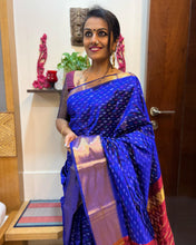 Load image into Gallery viewer, Her Ikkatness - Royal Blue Magenta