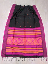 Load image into Gallery viewer, Kapas - Assam Cotton Black & Pink