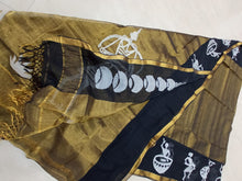 Load image into Gallery viewer, Kapas - Tissue Black & Gold