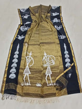 Load image into Gallery viewer, Kapas - Tissue Black & Gold