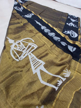 Load image into Gallery viewer, Kapas - Tissue Black & Gold