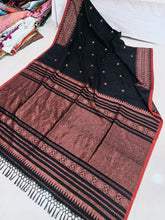 Load image into Gallery viewer, Kapas - Copper Zari Black