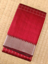 Load image into Gallery viewer, Mangalam - Hot Red Chequered