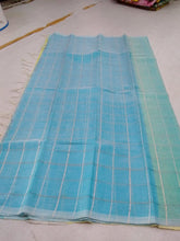 Load image into Gallery viewer, Zari Chequered - Sky Blue