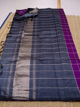 Load image into Gallery viewer, Zari Chequered - Purple