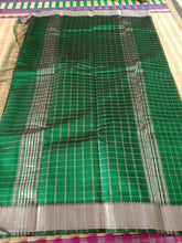 Load image into Gallery viewer, Mangalam - Green Chequered