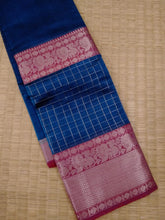 Load image into Gallery viewer, Kanchi Chequered- Blue