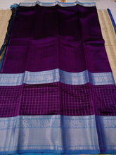 Load image into Gallery viewer, Kanchi Chequered- Dark Purple