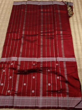 Load image into Gallery viewer, Triple Nijam Border Saree Maroon