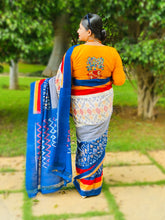 Load image into Gallery viewer, Shwet - Nila Ikkat