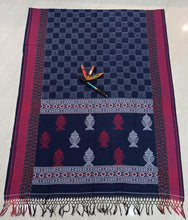 Load image into Gallery viewer, Kapas - Katha Stitch Box Navy Blue