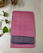 Load image into Gallery viewer, Mangalam - Pinkish Peach Chequered