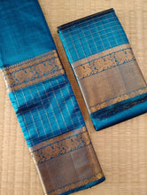 Load image into Gallery viewer, Kanchi Chequered- Blue