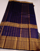 Load image into Gallery viewer, Kanchi Chequered- Navy Blue