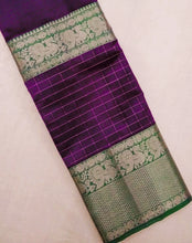 Load image into Gallery viewer, Kanchi Chequered- Purple