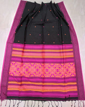 Load image into Gallery viewer, Kapas - Assam Cotton Black & Pink