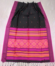 Load image into Gallery viewer, Kapas - Assam Cotton Black & Pink