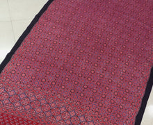 Load image into Gallery viewer, Ajrakh Modal Silk Red